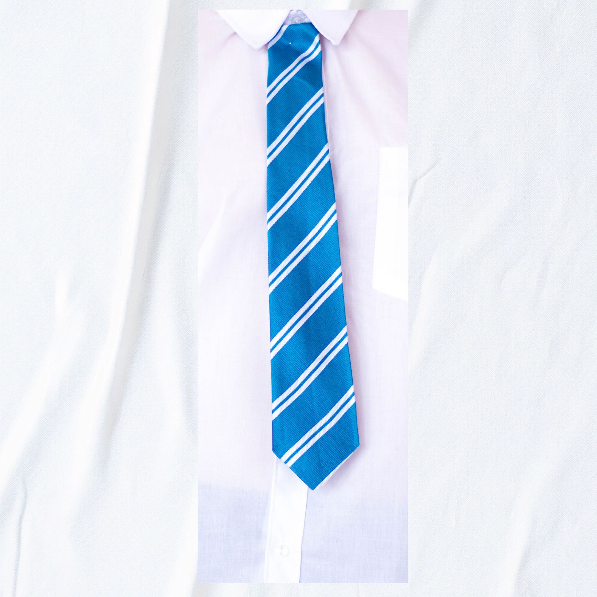 School-Tie-Powder-White