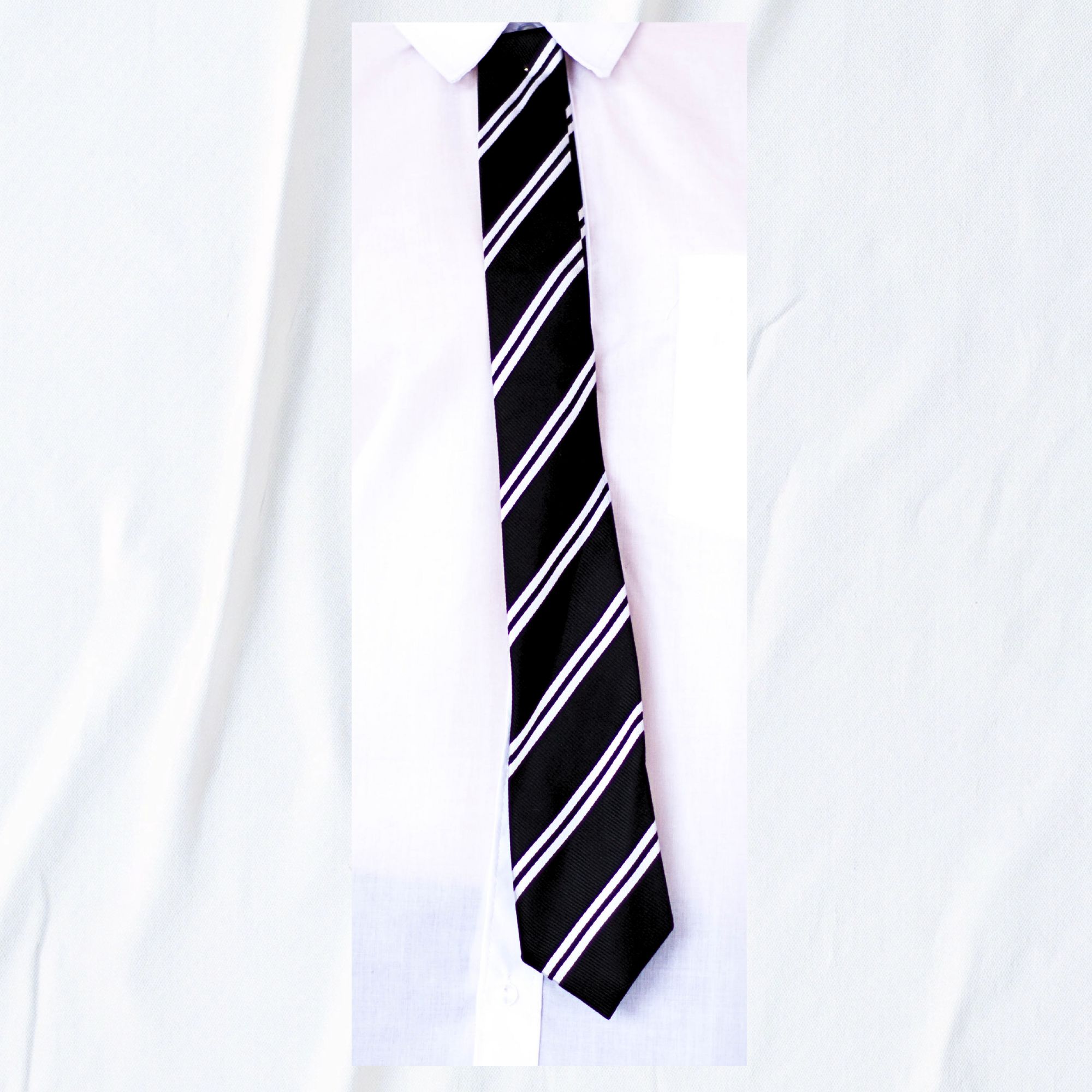 School-Tie-Black-White