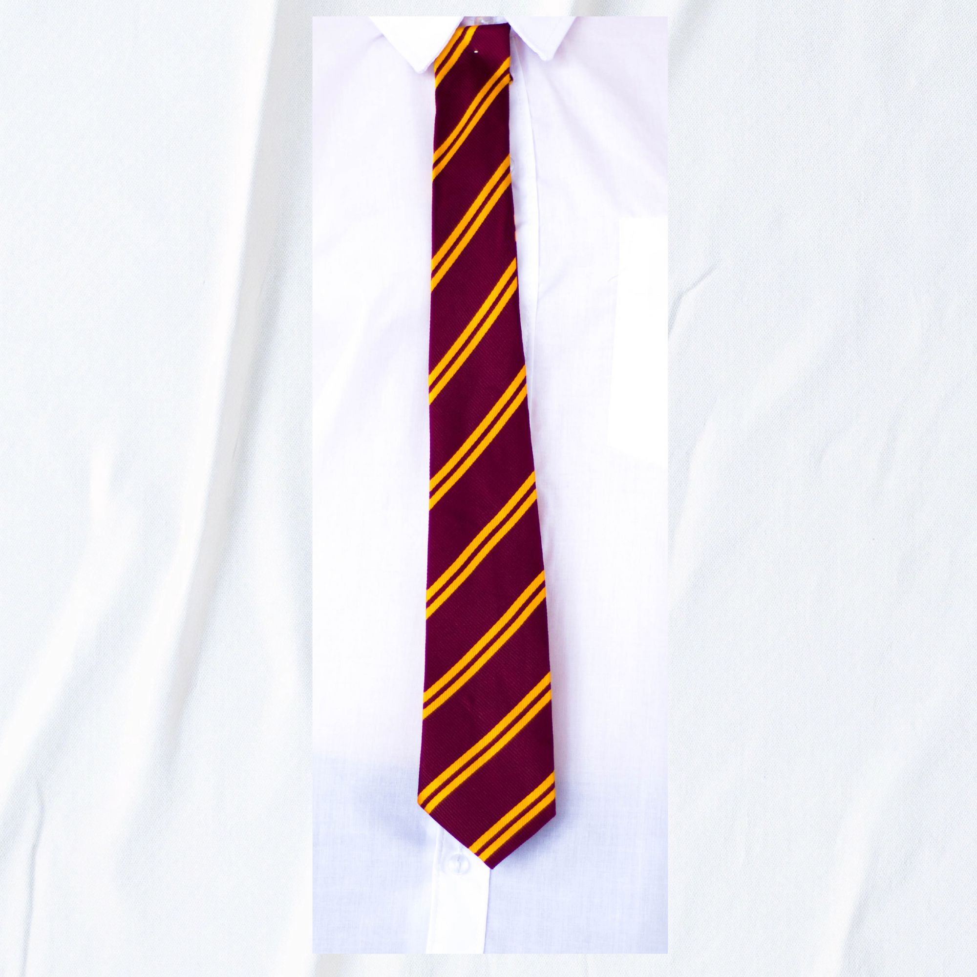 School-Tie-Maroon-Gold